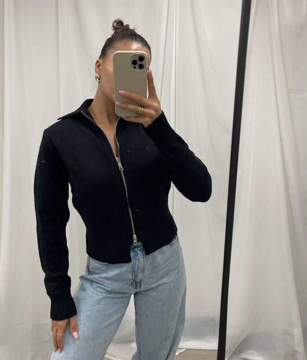 Aida knit - black