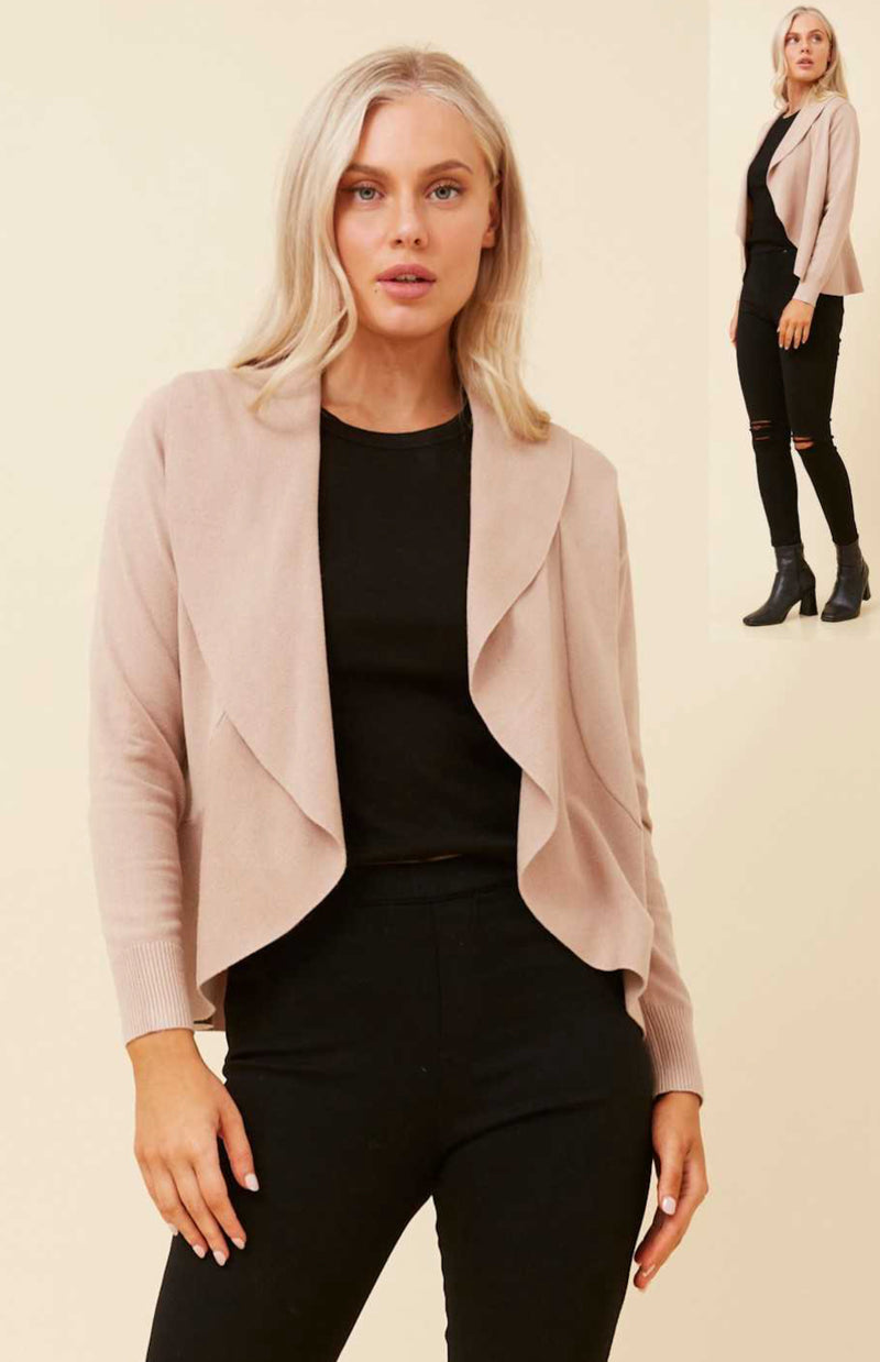Cara Cardigan- Clay