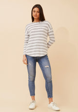 Lizzy top - Grey