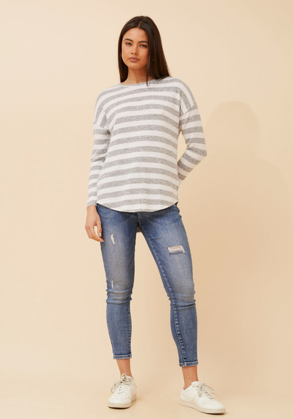 Lizzy top - Grey