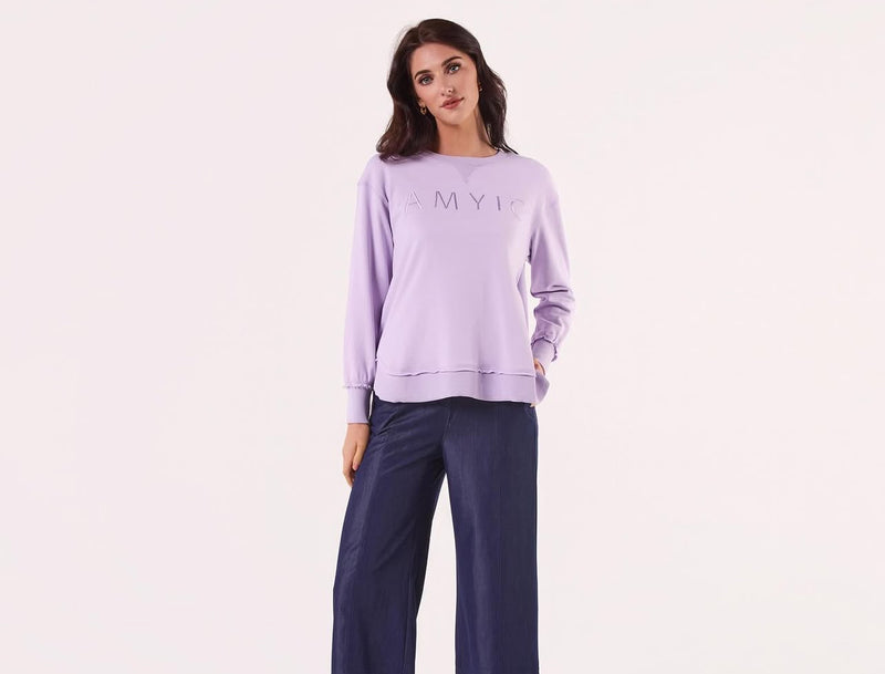 Amyic Sweater - lilac
