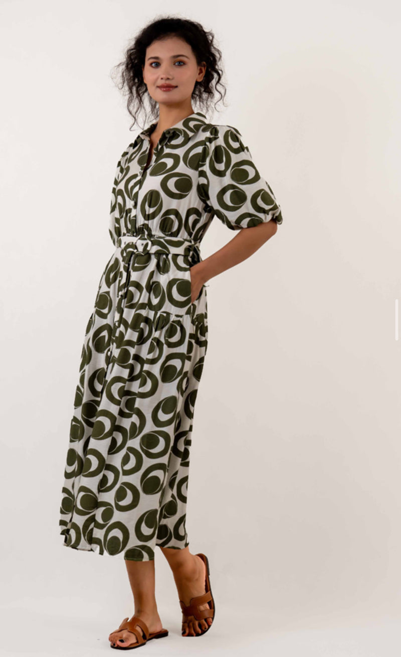 Anna Dress - green