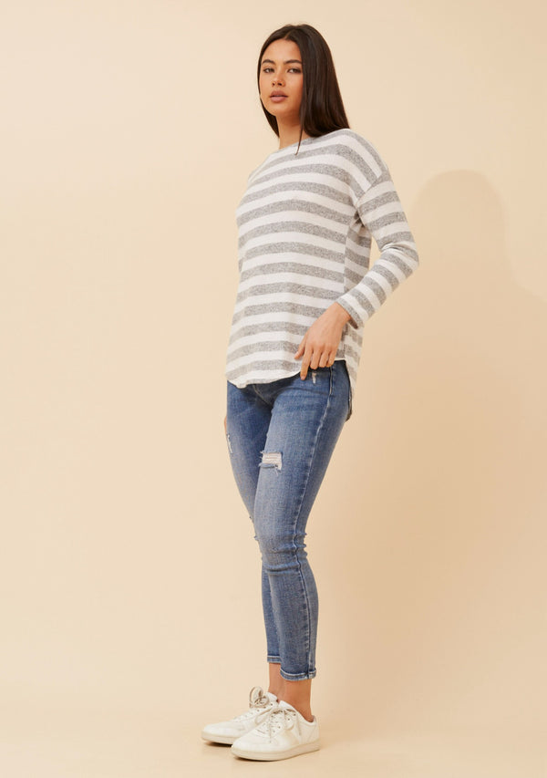Lizzy top - Grey