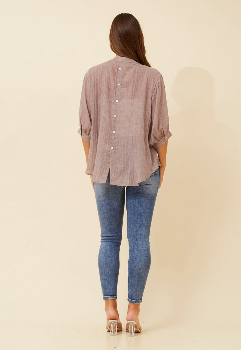 Rachael Shirt - Chocolate