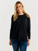 Betty Basics Clemont top - Black