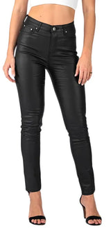 Wakee wet look pants - 7061