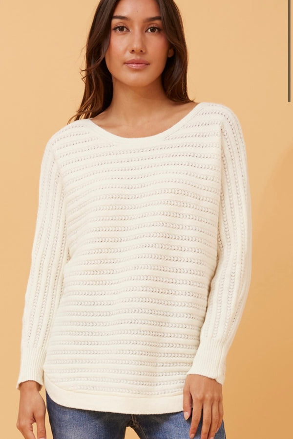 Annistyn Knit - Ivory