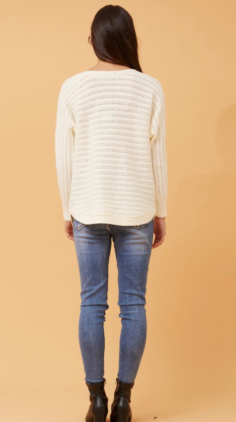 Annistyn Knit - Ivory