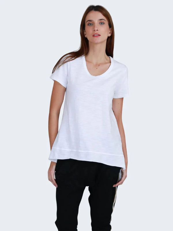 Brighton Tee-white
