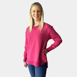 Amyic Sweater - Hot Pink