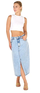 Amaya Denim Skirt 7135