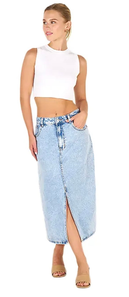 Amaya Denim Skirt 7135