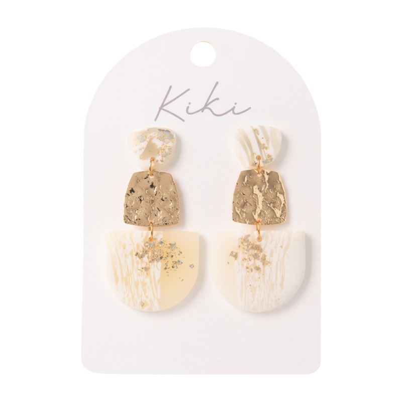 Kiki light shimmer earrings