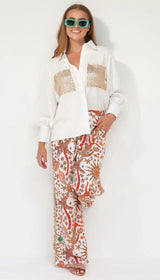 Scarlett pants - sunshine bling
