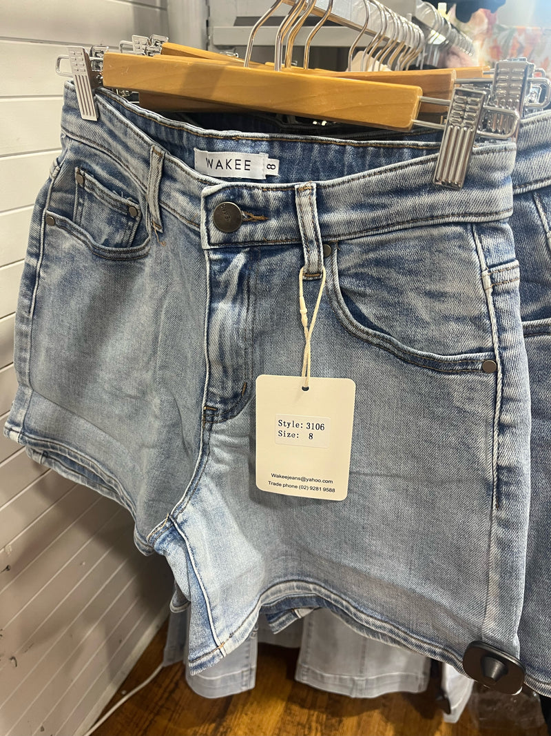 Denim shorts - 3106