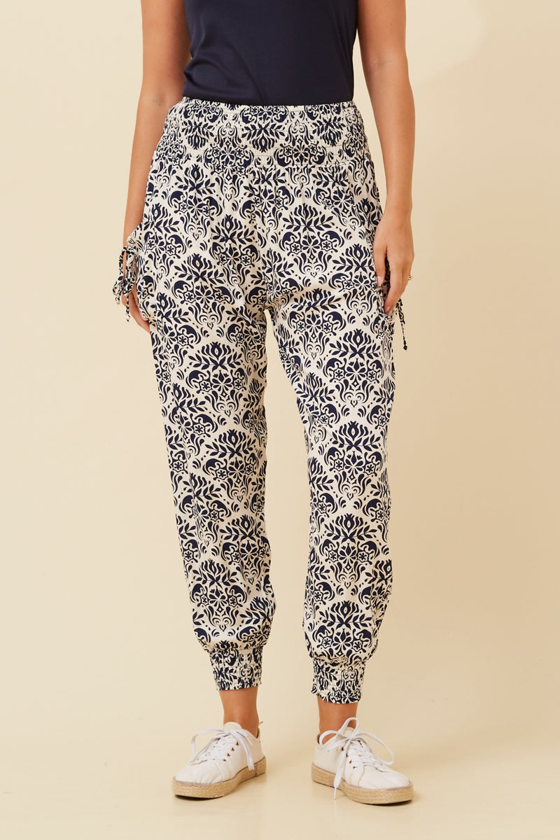 Happy pants - Navy/ white