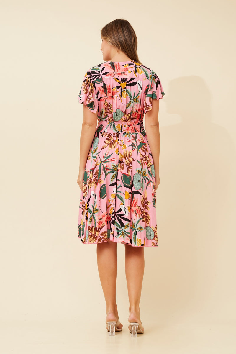 Polly Dress - Pink