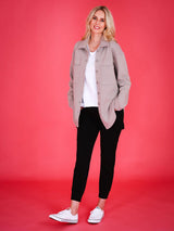 Berwick Shacket Mocha