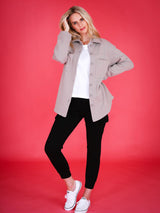 Berwick Shacket Mocha