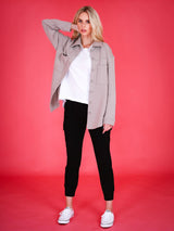 Berwick Shacket Mocha
