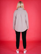 Berwick Shacket Mocha