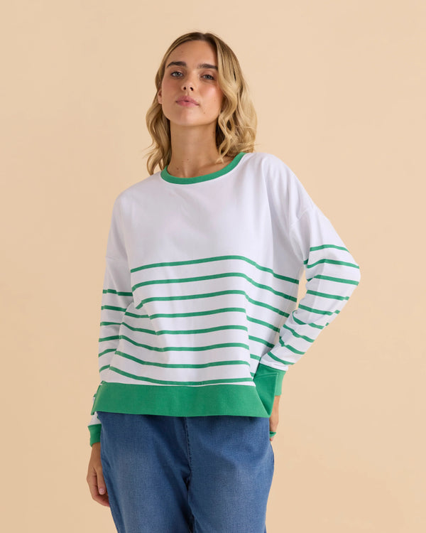 Palma Sweat - Green Stripe
