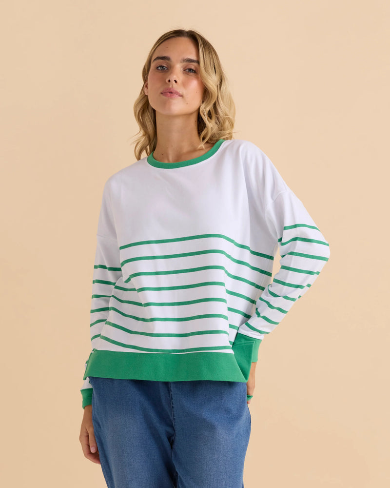Palma Sweat - Green Stripe