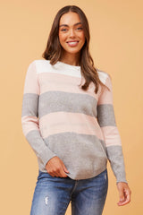Laila knit- Multi pink