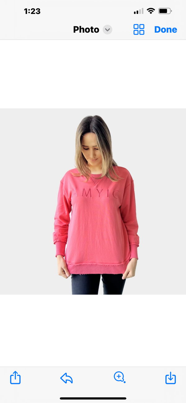 Amyic Sweater - Coral