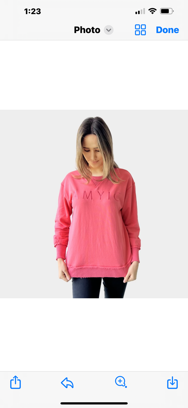 Amyic sweater - coral