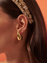Droplet 18K Gold Plated Earrings