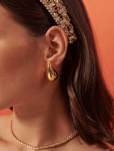 Droplet 18K Gold Plated Earrings
