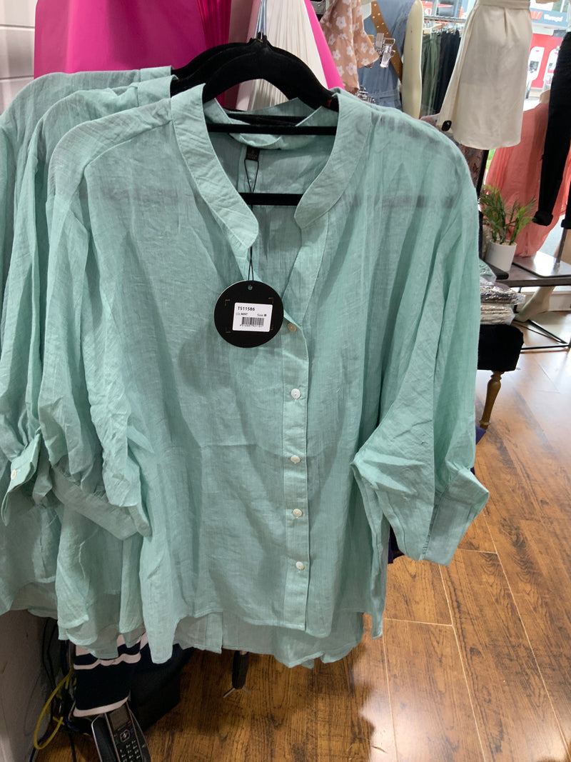 Rachael Shirt - Mint