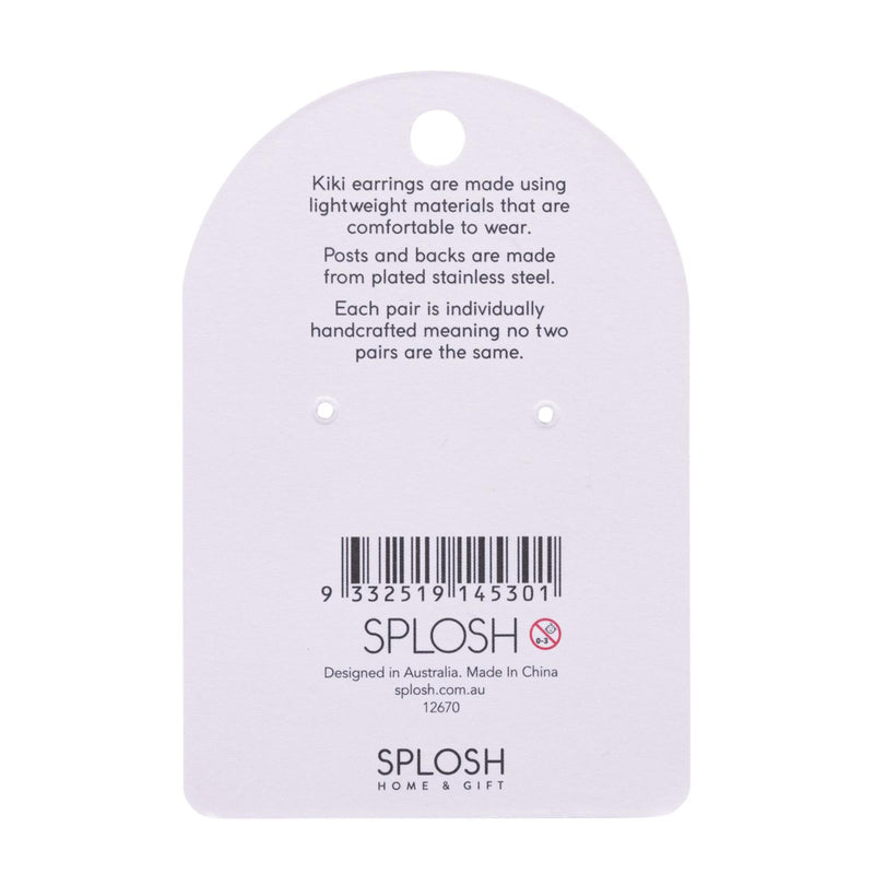 KiKi Beige Morph Drops Earrings