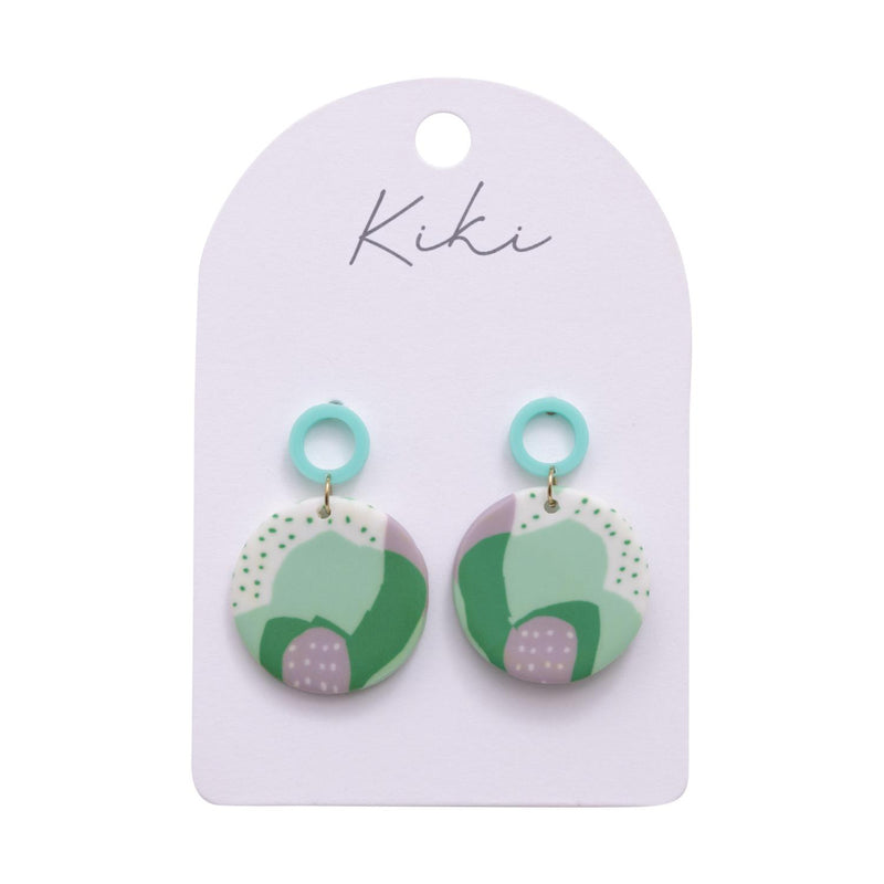KiKi Abstract Rounds Earrings