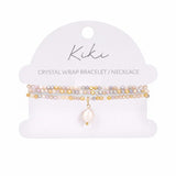 KiKi Marigold Charm Crystal Wrap Jewellery