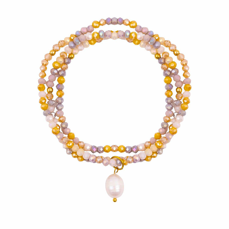 KiKi Marigold Charm Crystal Wrap Jewellery
