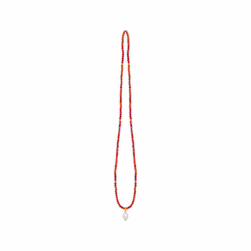 KiKi Crimson Flame Crystal Wrap Jewellery