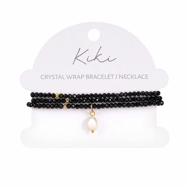 KiKi Obsidian Dream Crystal Wrap Jewellery