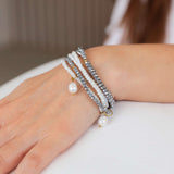 KiKi Silver Mist Crystal Wrap Jewellery