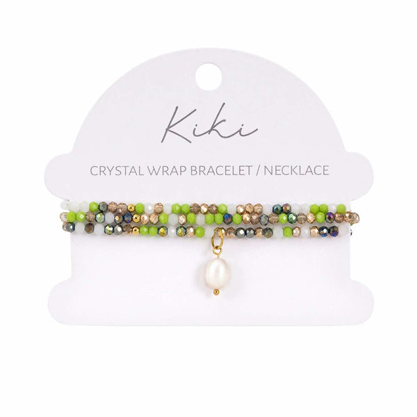 KiKi Green Oracle Crystal Wrap Jewellery