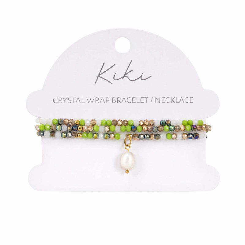 KiKi Green Oracle Crystal Wrap Jewellery
