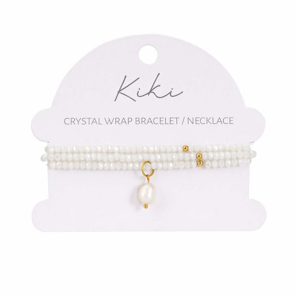 KiKi Snow Blossom Crystal Wrap Jewellery
