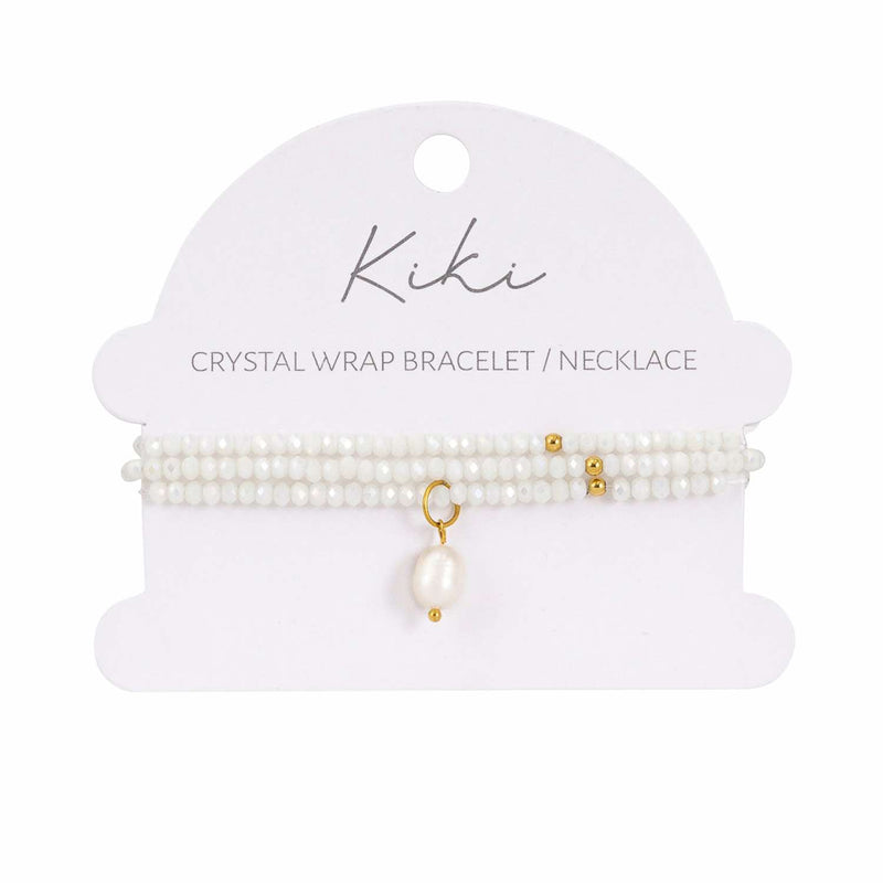 KiKi Snow Blossom Crystal Wrap Jewellery