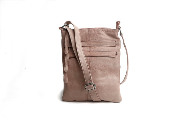 Rugged Hide Wendy Sling Bag - Blush