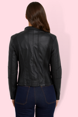 Ryder Biker Jacket - Black