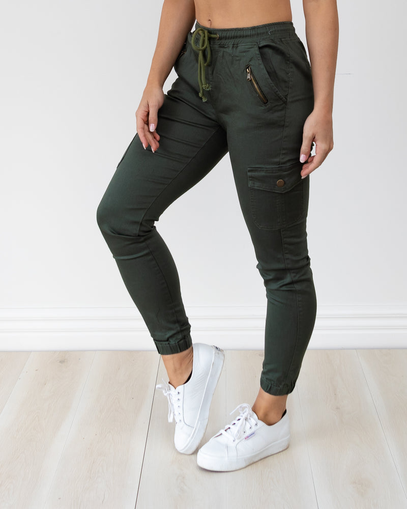 Ash Joggers - Khaki