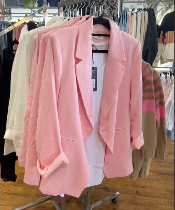 Annie Blazer - Blush Pink