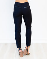 Tailor Zip Pants - Navy