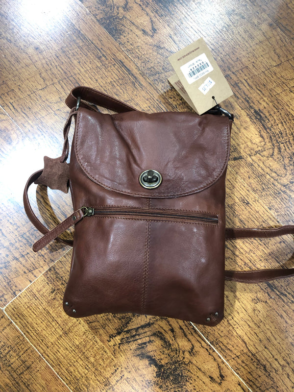 Tayla Bag - Brown || Rugged Hide